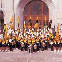 Sky Ryders at the Reno County Courthouse 1964